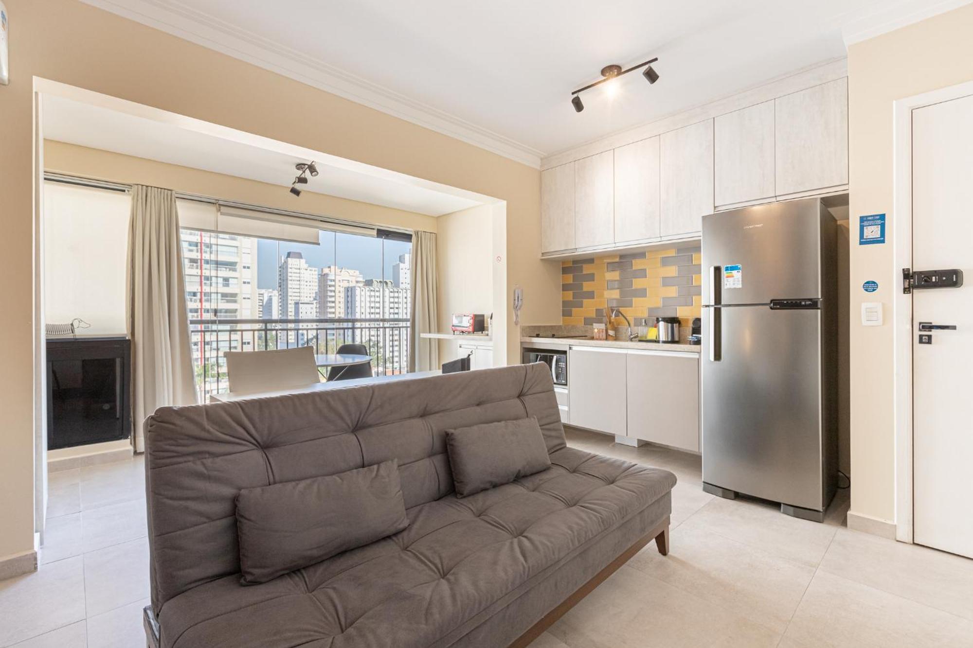 Apartamento Easy Star - Iluminado No Campo Belo - Uo01h *