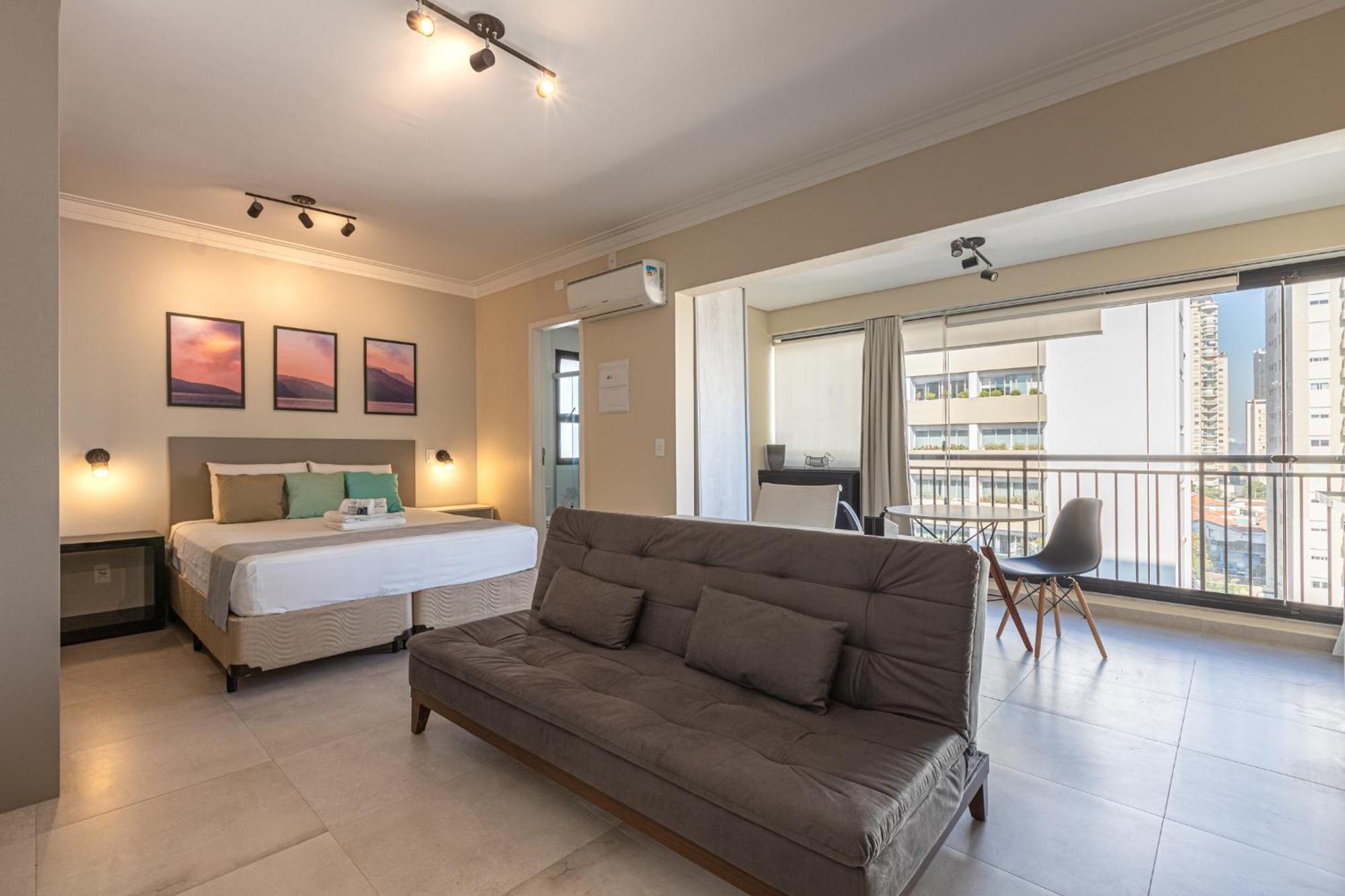 Apartamento Easy Star - Iluminado No Campo Belo - Uo01h *